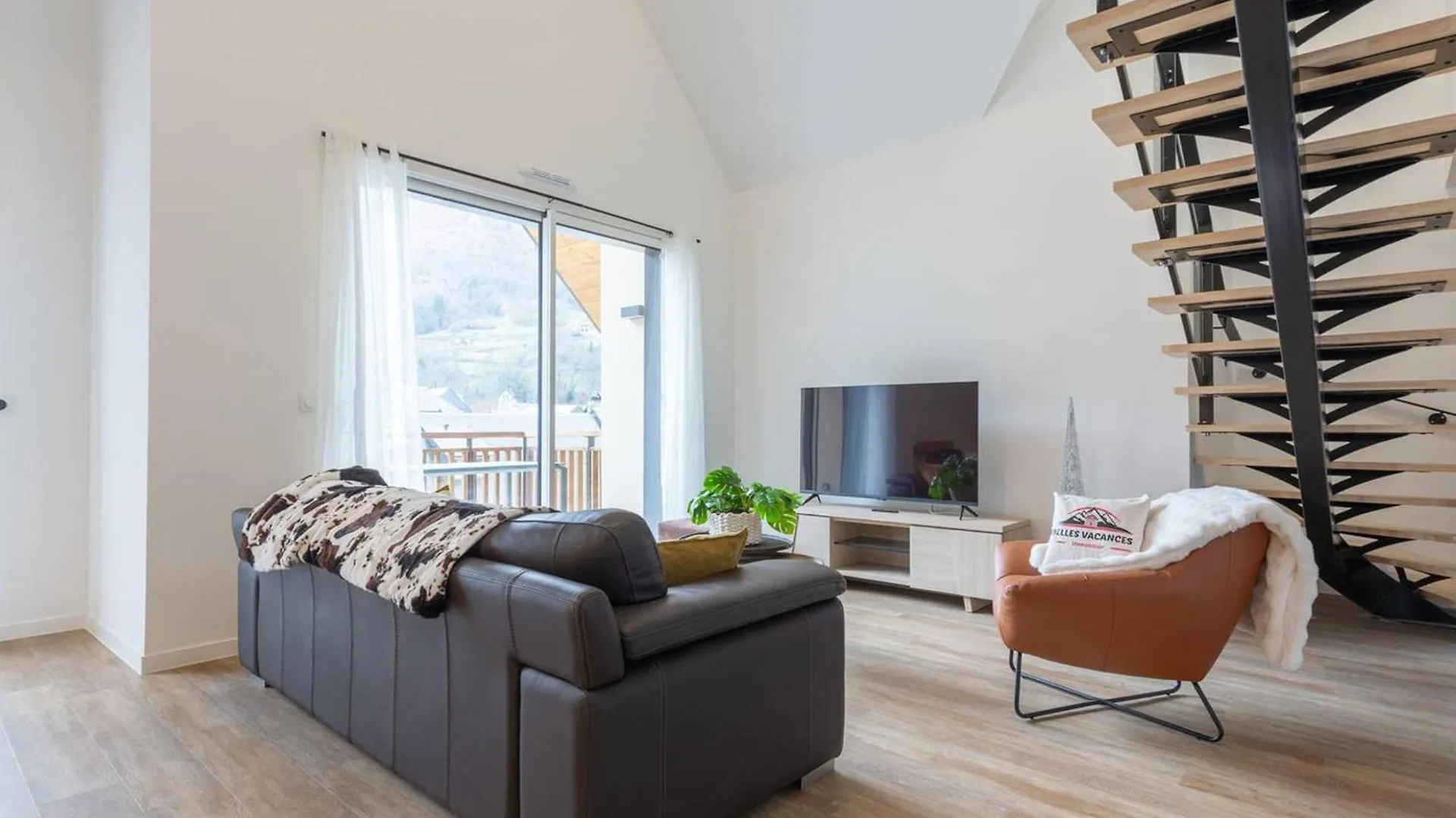 Grand Appartement Moderne, Proche Pistes, 8 Pers., Parking Inclus - Fr-1-296-514 Saint-Lary-Soulan